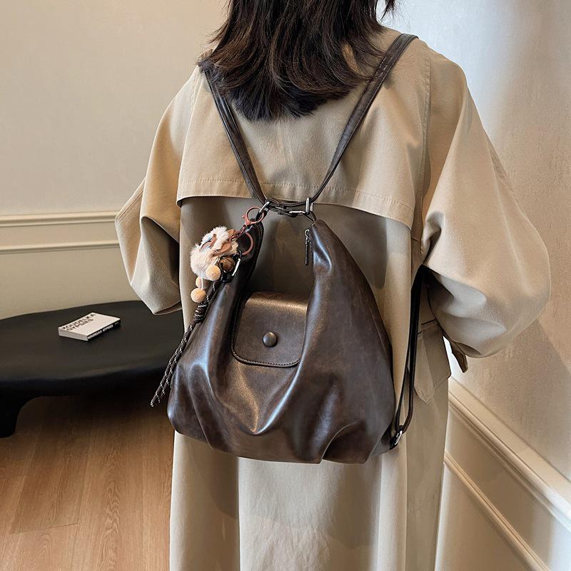 Women's Large Capacity Tote Backpack - Niche Design, Lightweight for Travel and Commuting.