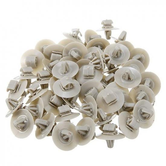 100Pz Clip Per Kangoo Trafic Primastar Vivaro Traffic Side Moulding4767