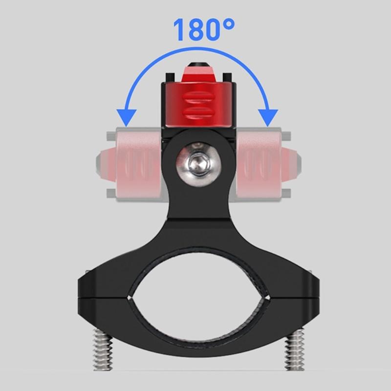 Universal Magnetic Quick Detach Bike Clamp With 180 360 Adjustable Damping Rotations For Latest Action Camera Models