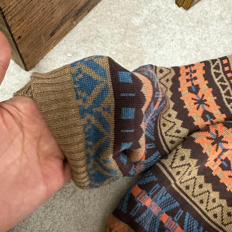 Sweater for Women Autumn Winter Thickened Pullover Warm Knitted Striped Crew Neck Base Layer Stretchy Long Sleeve Oversize Jumper Tops