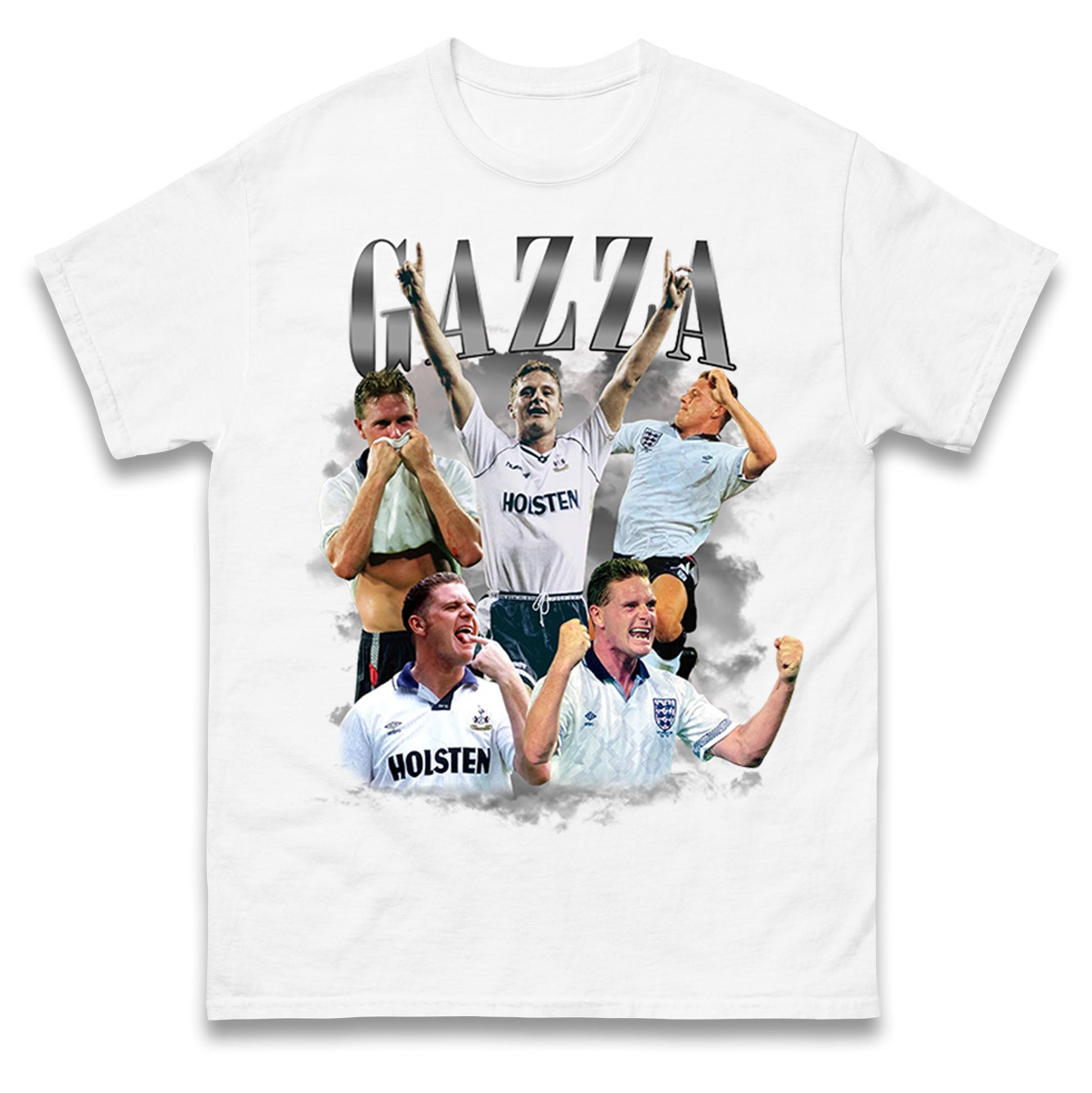 Gazza Bootleg Mens T Shirt Womens Tops Tees S