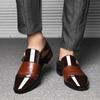 Leather Casual Business Men's Formal Shoes Spring Autumn Social Shoe Male Suit Cheap Clearance Office Gentleman Clothing New 39