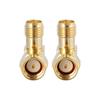 2PCS SMA Female To SMA Male Right Angle Adapter RF Coaxial Adapter Converter Connector