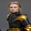 Orta Çağ Kadın Zırh Seti “Akşam Yıldızı” Omuzluklar, Kolluklar, Göğüs Zırhı, Bacaklıklar ile Tam Paslanmaz Çelik Takım, Gotik Zırh, Kadın Cosplay