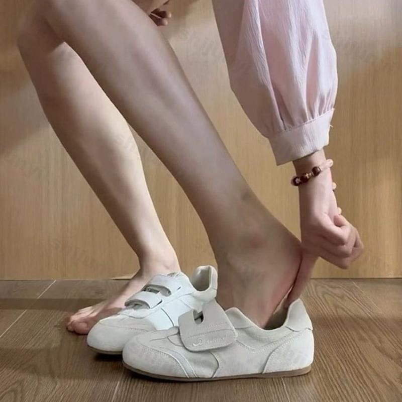 Women's Flats 2025 Spring Autumn Vintage Outdoor Non Slip Sneakers Lightweight Comfortable Luxury Soft Sole Casual Shoes