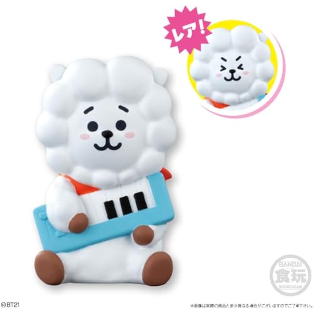 Bandai (BANDAI) BT21 Friends 4 Chewing Gum Food Toy [Box Sale/Set of 12]