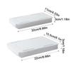 White SelfAdhesive Storage Drawer Box Makeup Pencil Tray Desk Hidden Under Desk Stand Self-adhesive Under-drawer Storage Box