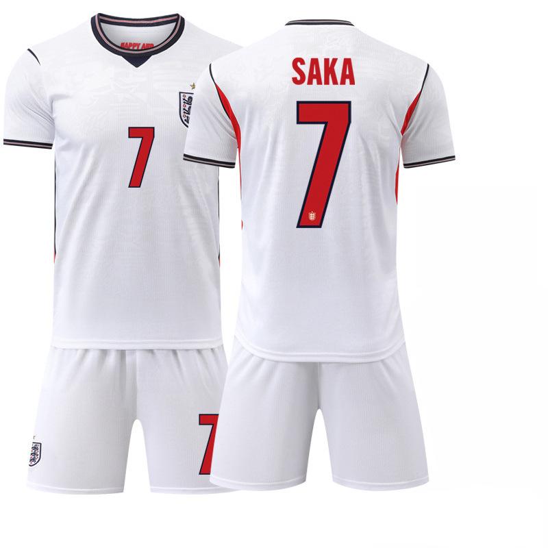 

Футбольная форма с принтом номеров для всей семьи, спортивная одежда для взрослых и детей, модный тренировочный костюм 24