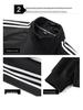 Spring & Autumn Three-Stripe Tracksuit: Two-Piece Casual Uniform for Couples and Activities, Custom Logo Available