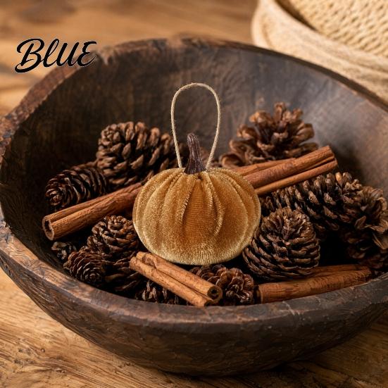 Herfst Oogst Binnen met Decoratieve Pompoen Decor Hangende Decoratie Fluweel Herfst Ornamenten Pompoenen Hennep Touw Jute Touw Thanksgiving Halloween