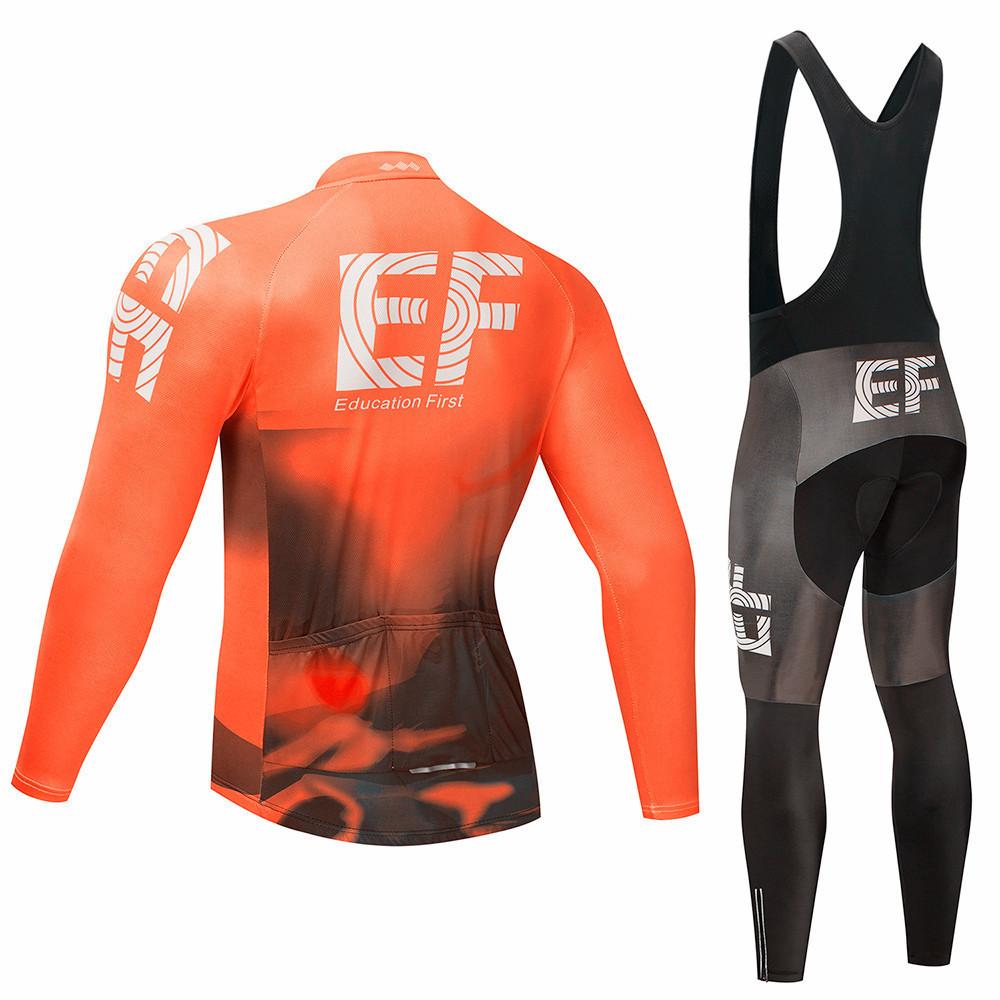2026 Cycling Suit Long Sleeve Suit Men's and Women's Breathable Mountain Bike Suit Team Edition Cycling Road Bike Suit