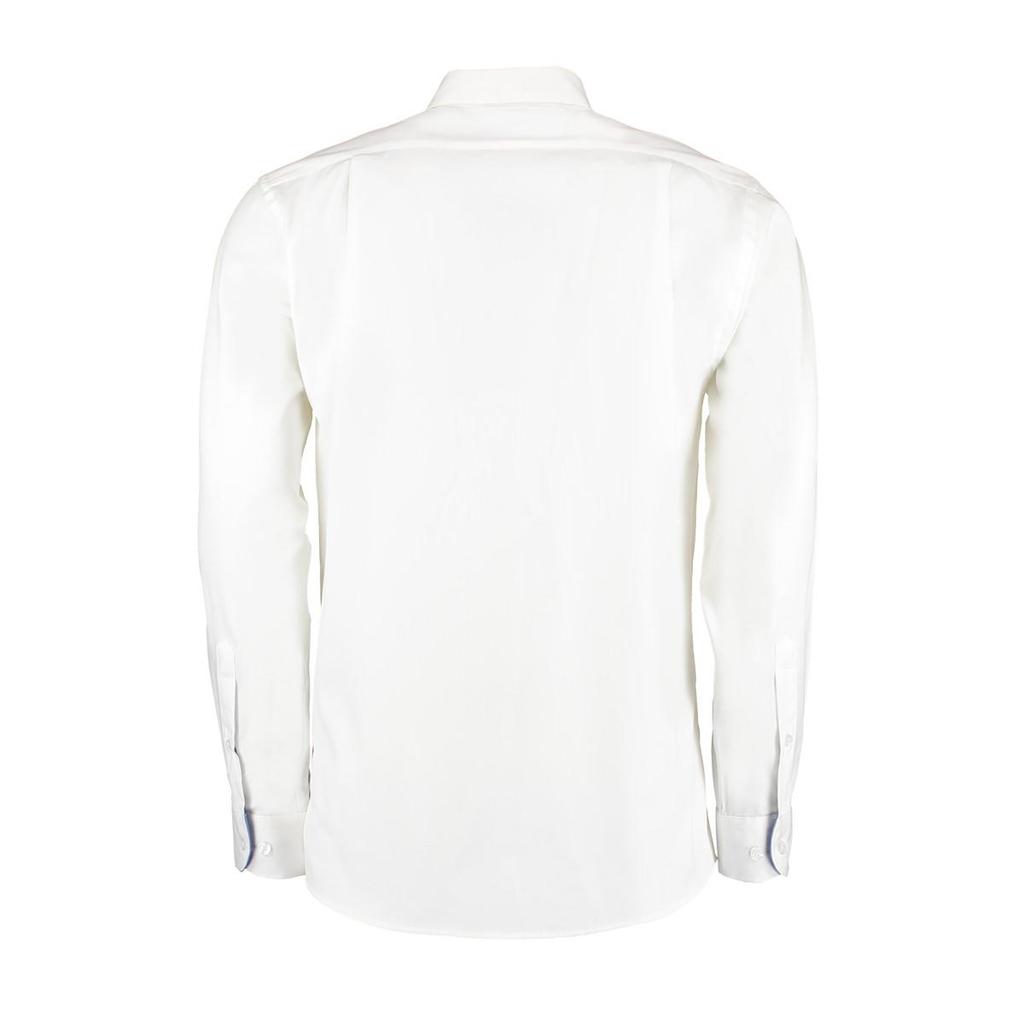 Kustom Kit Mens Contrast Premium Oxford Shirt