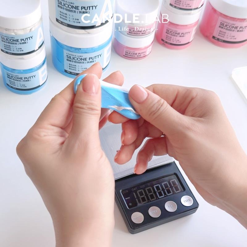 100/200/500g Hand-kneaded Silicone Mud Quick Drying Low Shrinkage Easy Demoulding for Manual DIY Model Making Soft Clay Molds