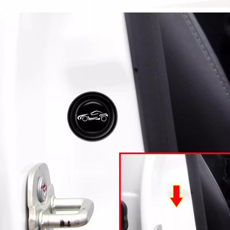 For Jishi Polestone 01 Rox 01 2023-2025 Door Shock Absorption Gasket Sound Insulation Buffer Shock Stop Anti - Collision Sticker