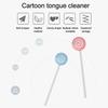 Y-Kelin Lollipop Baby Tongue Sraper Child Scraper Kids Cleaner Oral Hygiene Remove Tongue Coating