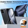 Magnetic for Google Pixel 10 Pro Fold Phone Case with Stand,Fit for Magsafe,Hinge Protection,Built-in Dual Hidden Kickstand,Screen Protector-Black
