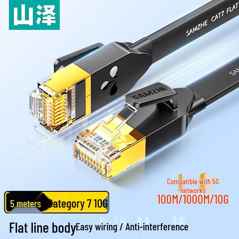 Shan Ze Cat 7 10 Gigabit Doppelgeschirmtes Netzwerkkabel