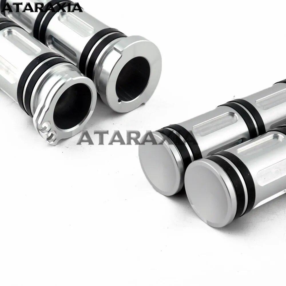 25mm 1"Handle Grips Footpegs Shifter Nail Peg Handlebar Grip Shifter Peg for Harley Sportster XL 883 1200 Softail Touring Dyna