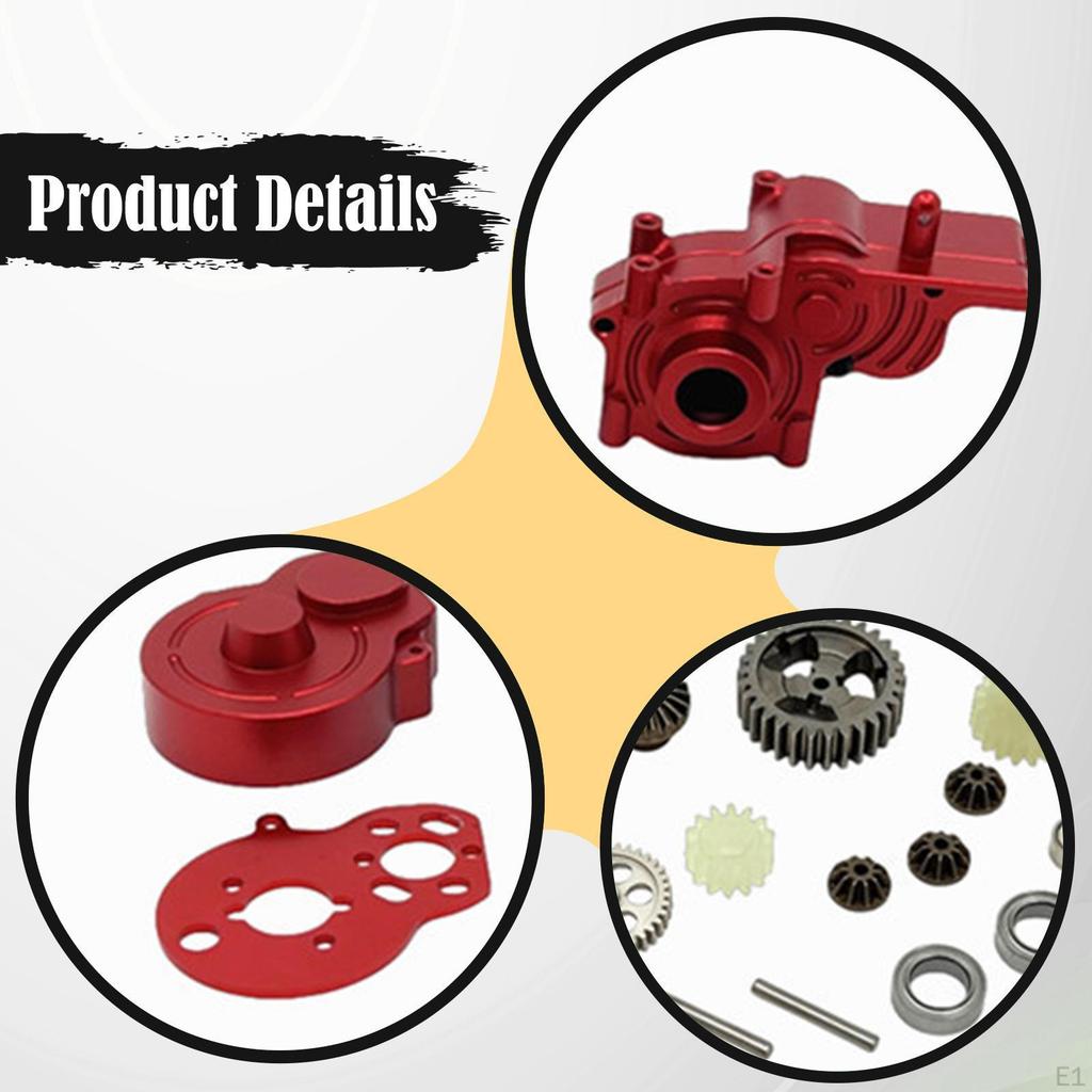 1/24 RC Car Gearbox Housing Accessory Replace Spare Parts for 244016