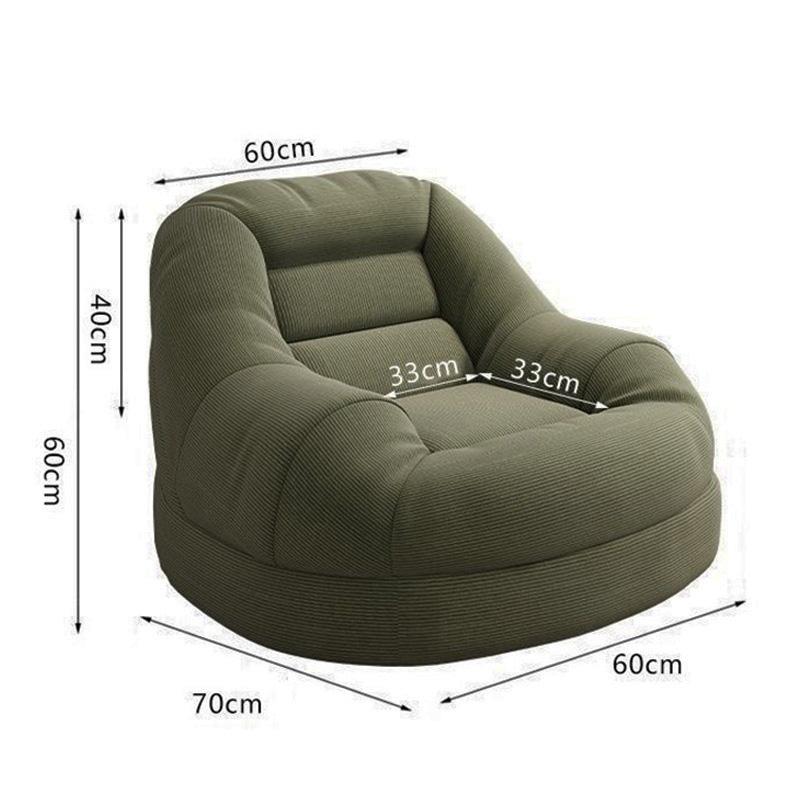 60x70x60cm Large Size Portable Single Lazy Sofa Adult Tatami Leisure Beanbag Chair Living Room Home Furniture Free Shipping