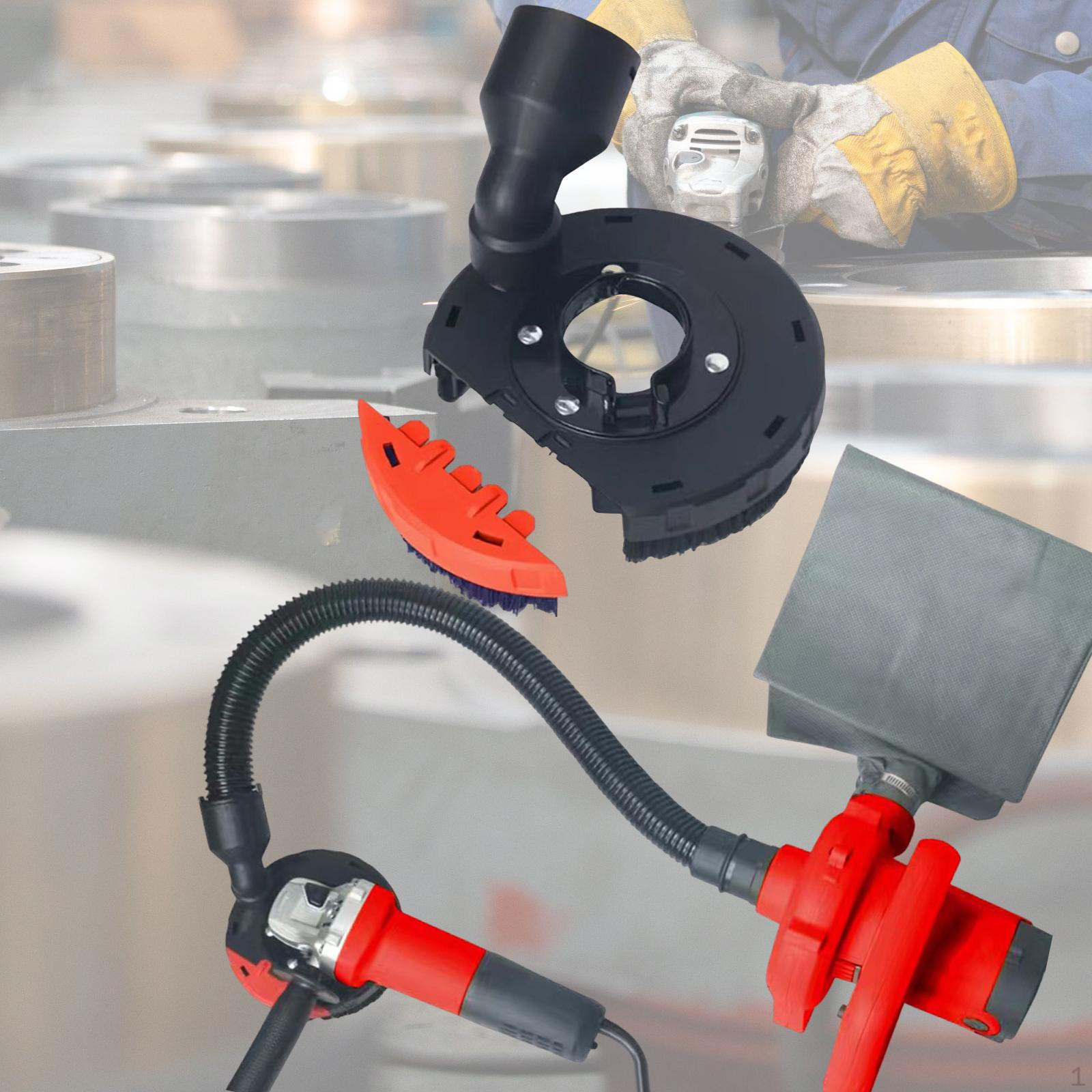 

Чехол для пыли для угловой шлифовальной машины, аксессуары для краски, плитки, стен, многофункциональный с мягкой щеткой For 180 Type