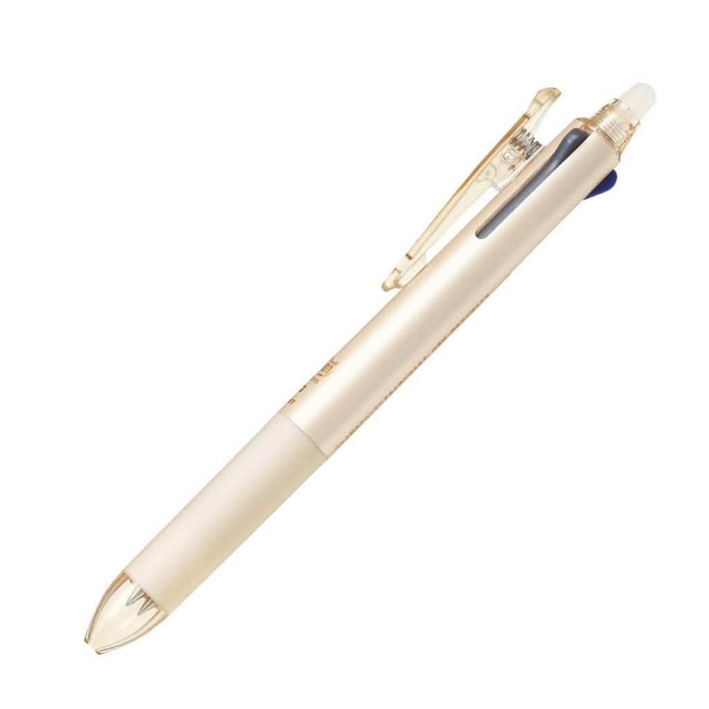 Pilot FriXion Ball 3 Slim Radierbarer Kugelschreiber Perlmutt LKFBS60UFPO 0,38mm Dreifarbenstift, Orange,