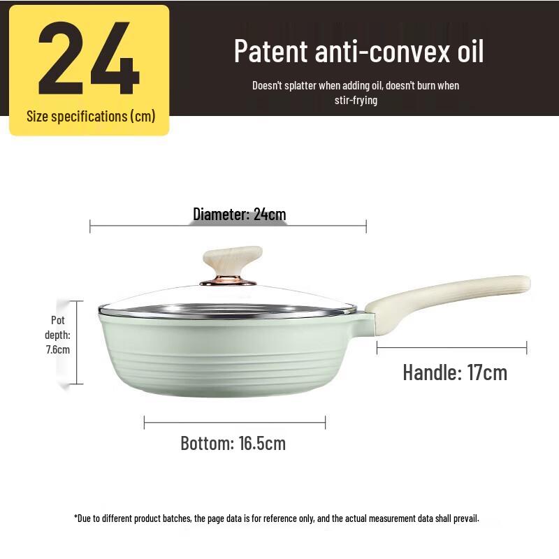 COOKER KING Non-Stick Deep Frying Pan