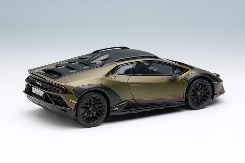 EIDOLON Lamborghini Huracan Stellato 2024 Verde Gear Finished Model EM738A Make-up 1/43