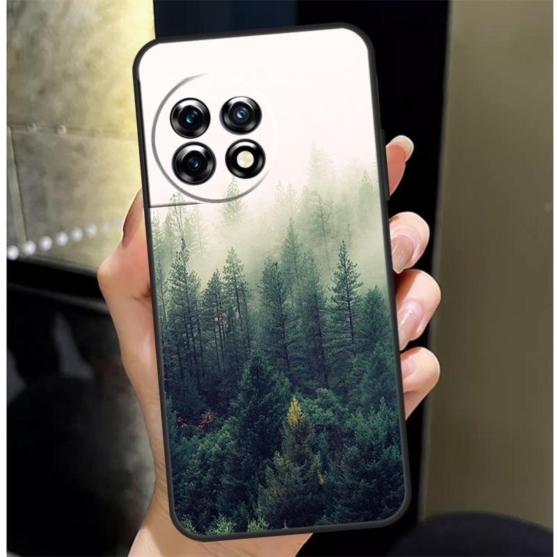 Beautiful Mountain Forest Nature Cover For OnePlus Nord 4 CE 3 2 Lite N30 N20 N10 OnePlus 13 12 11 10 Pro 10T 8T 12R 13R Case