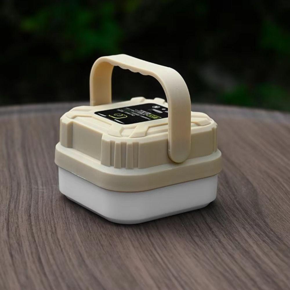 Portable Outdoor Camping Lantern Waterproof Adjustable Led Light Tent Lamp USB Rechargeable Hanging Lamp Night Fishing