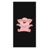 Cute Cartoon Pig Beach Towel Microfiber Lightweight Bath Towel Sandproof Sauna Spa Sport Travel Towels Quick Dry Bikini Cover Up