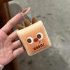 Adorable Double-Layer Cartoon Hamburger Bun Plush Hairpin for Babies