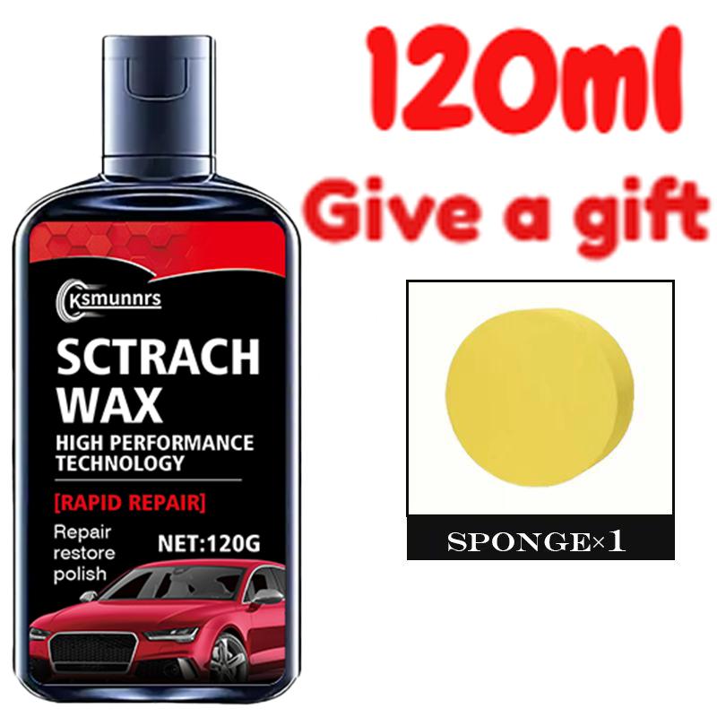 

120ml Car Scratch Repair Wax and Polish - Professional Grade Vehicle Scratch Remover, Enhances Gloss and Brightness, Suitable fo