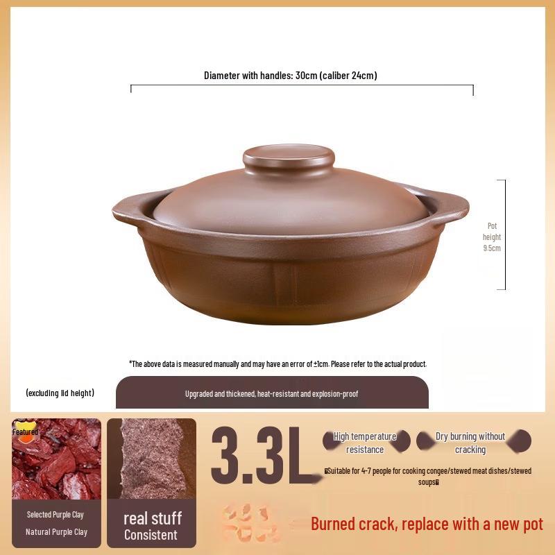 Chu Yi Qi Purple Claypot Rice & Soup Pot