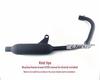 CG125 Retro Muffler: Short Torpedo Exhaust Pipe Accessory