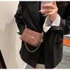 Premium matte small bag women's new niche fashion versatile chain shoulder messenger bag