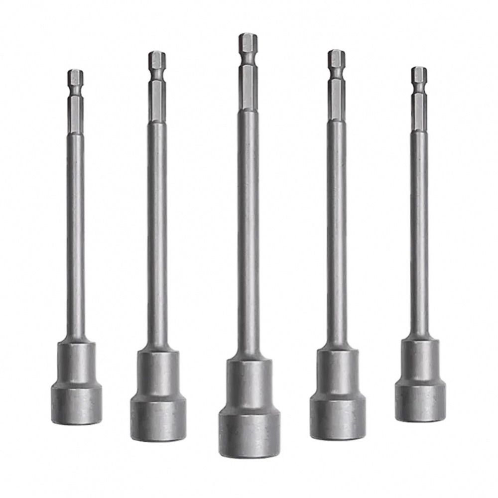 150mm Wrench Extension Sleeve Lengthen Hexagon Nut Driver Socket Wrench  For Electric Screwdriver