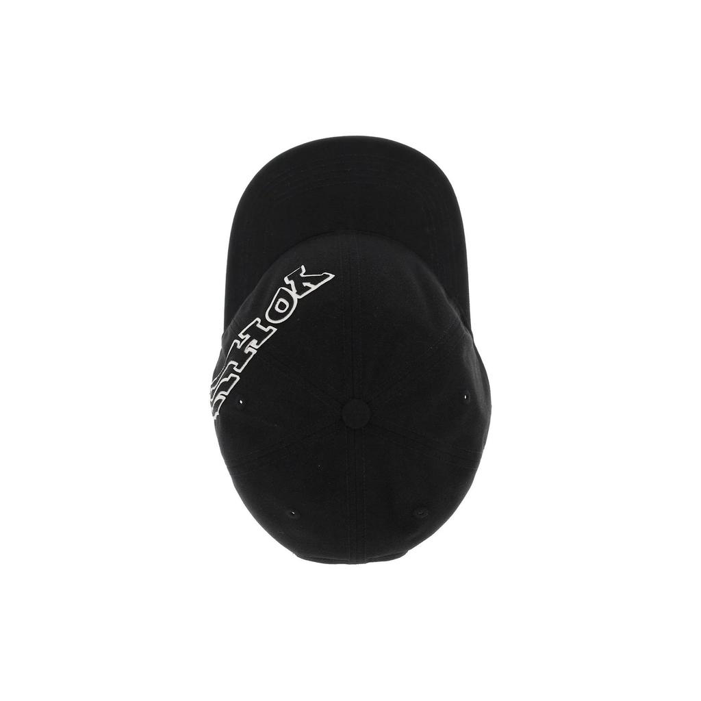 Y-3 Letter Logo Polyester Duckbill Cap Unisex caps Black IR5773BLACK