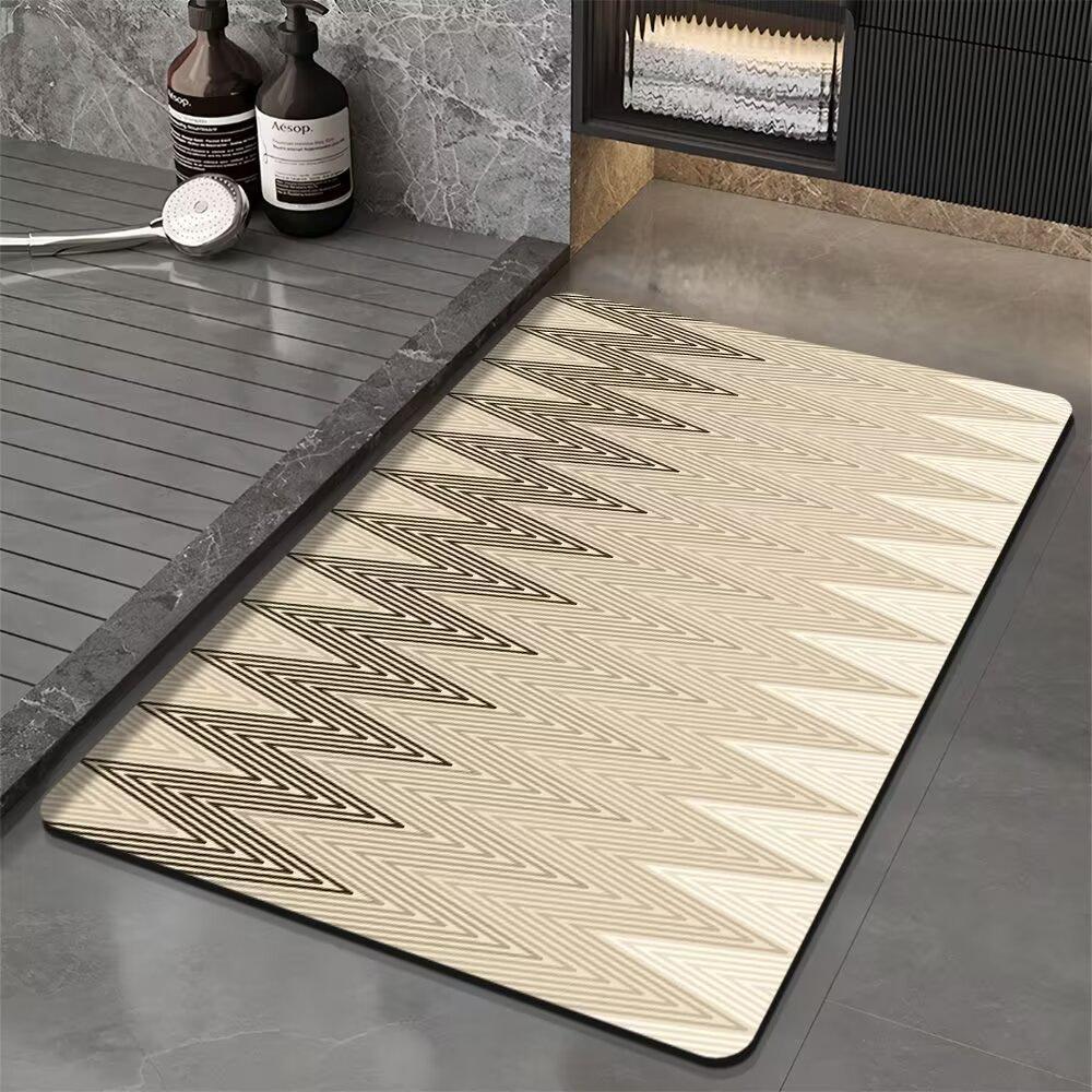 Entrance Floor Mat Dirt Resistant and Easy To Maintain Door Mat Bathroom Absorbent and Anti Slip Foot Mat