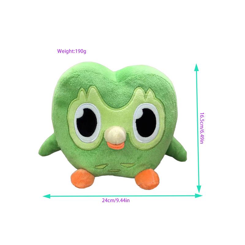 

Duolingo Owl Plush Toy for Language Training Standard Packaging