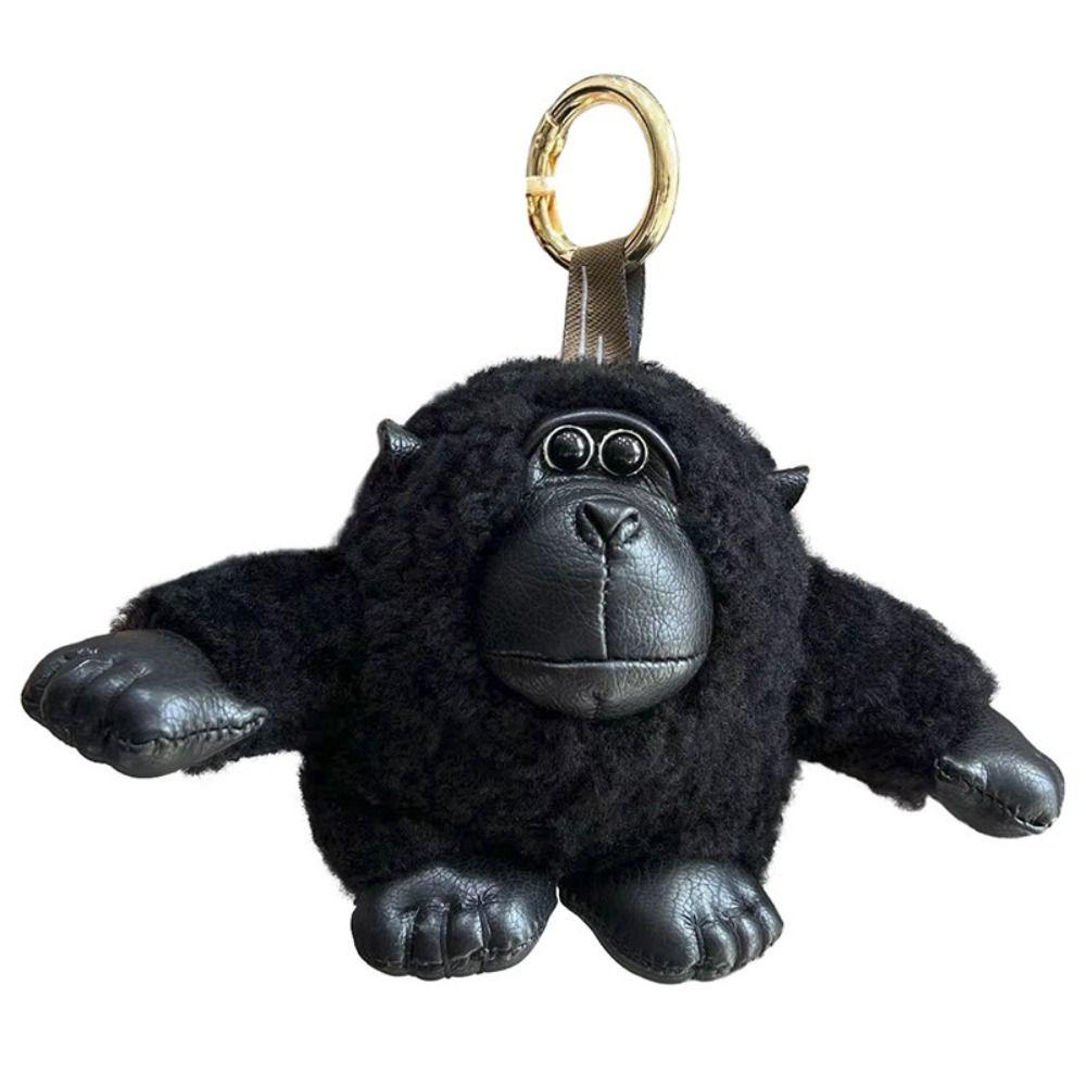 Bag Charm Plush Monkey Toy Stuffed Animals Fur Key Chains Gorilla Fur Key Chains Car Keyring