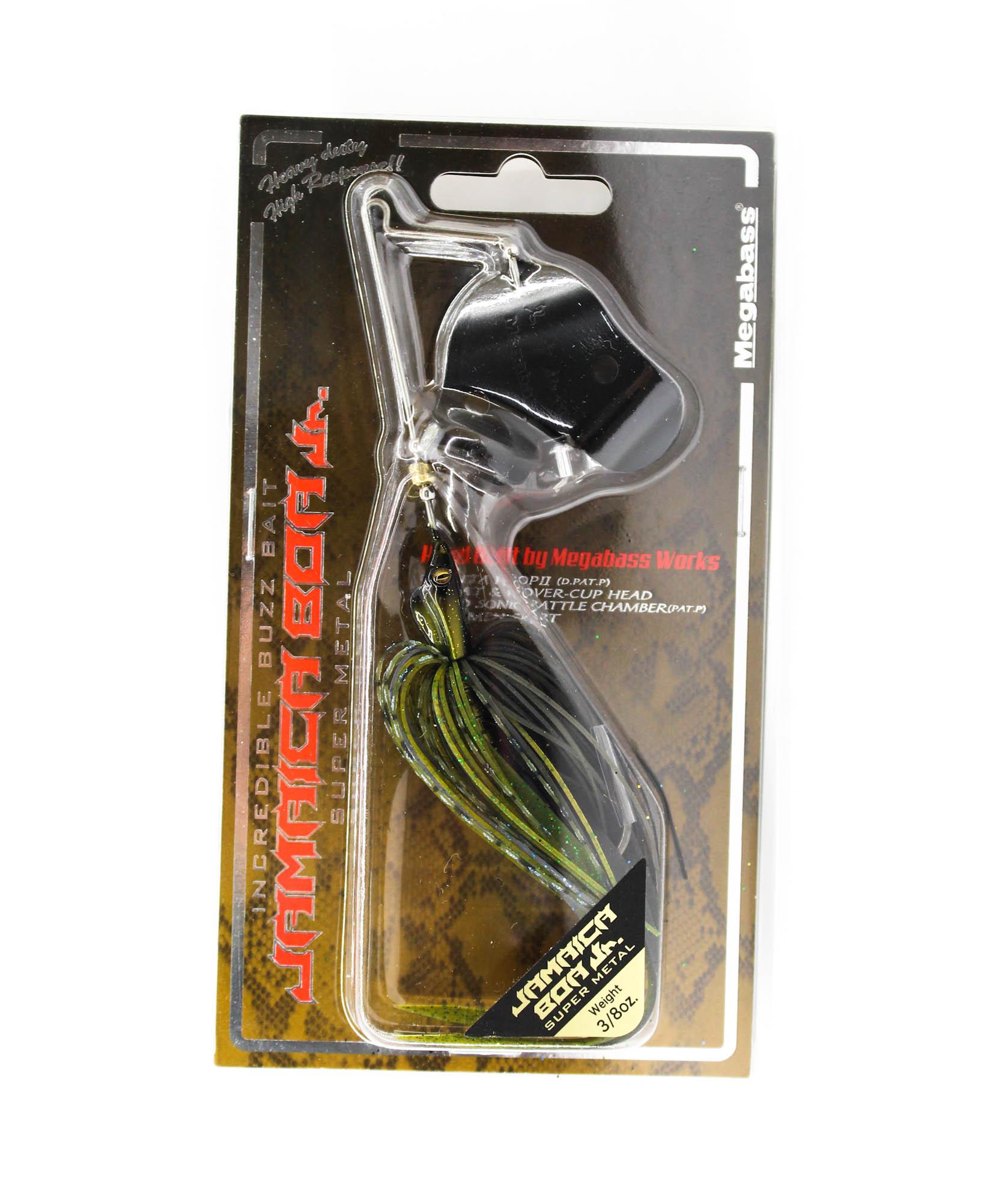 

Megabass Jamaica Boa JR 3/8 oz Buzzbait Sinking Lure Green Pumpkin (4576)