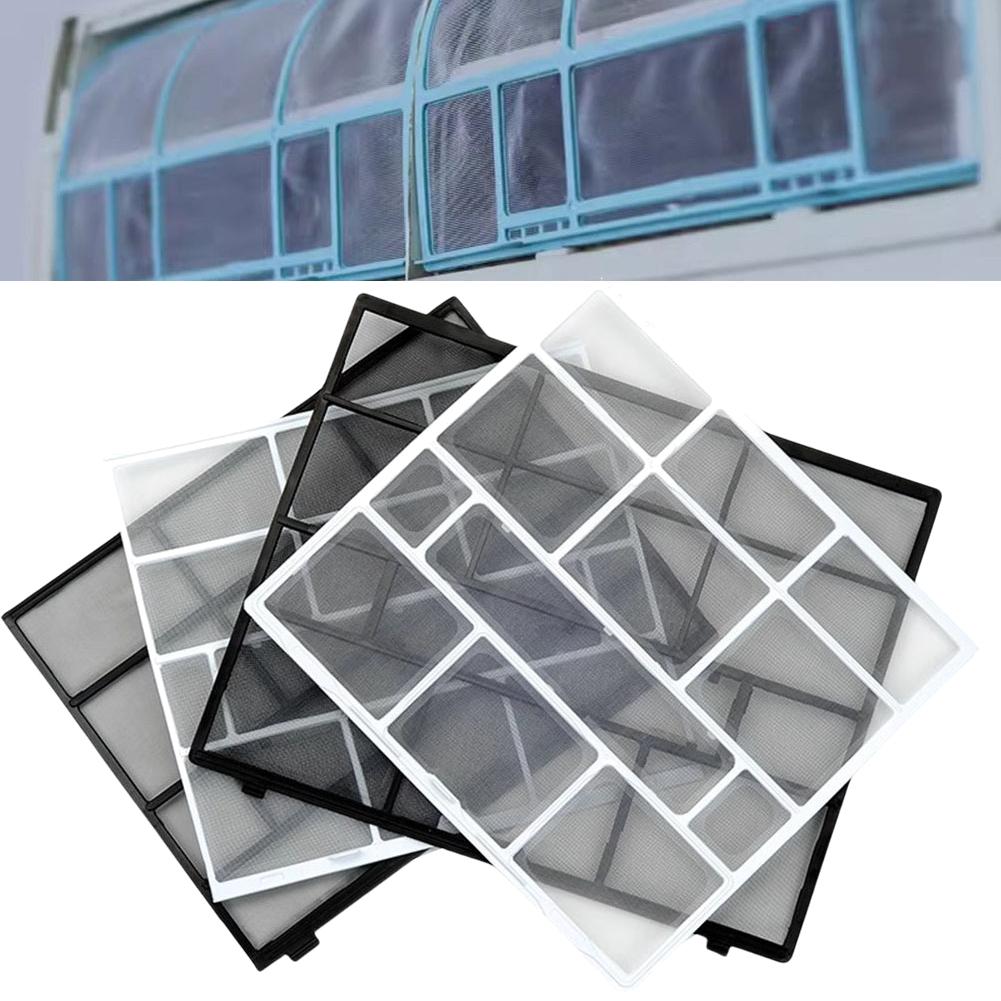 2Pcs/Set Hanging Air Conditioners Filter Indoor Hanging Dust Screen Plastic Dustproof Cover Air Conditioner Accessories