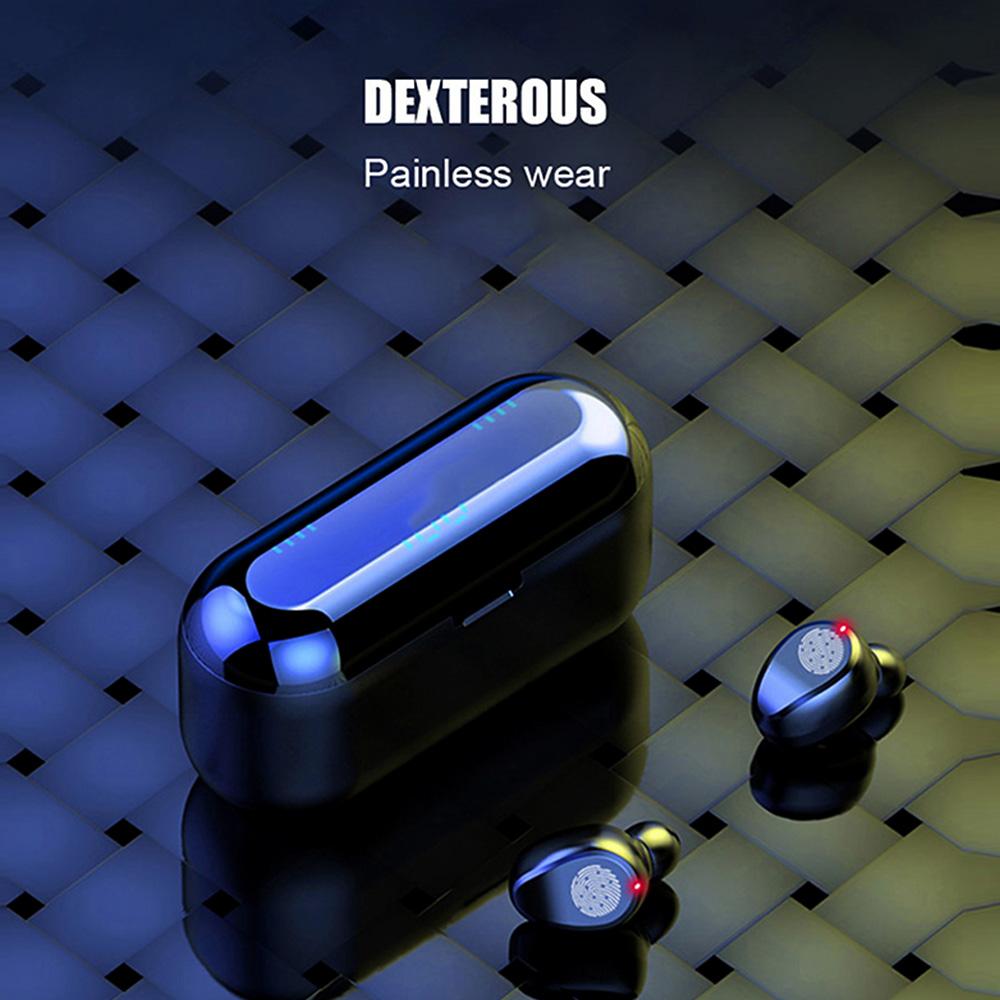 F9-8 BT5.3 Wireless Earphones In-Ear Earbuds LED DisplayCVC Noise ReductionTouch ControlHiFi
