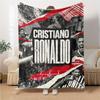 Ronaldos Legacy Football Blankets Flannel Printed Breathable Warm Throw Blanket for Home Office Bedspreads 0708a36