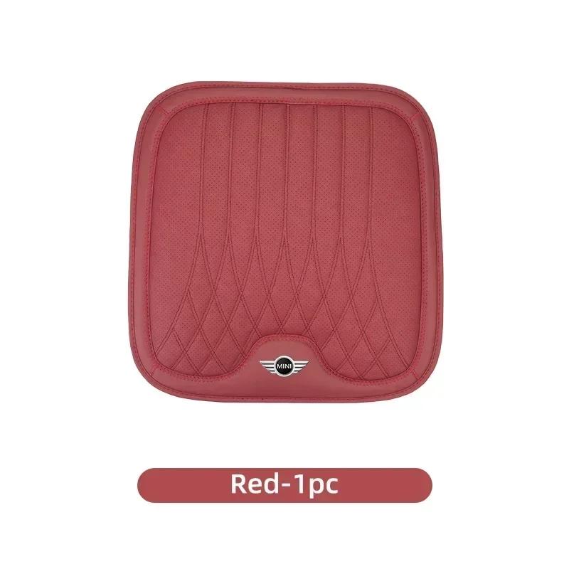 Car Seat Cover Leather Auto Seat Pad Driving Cushion AntiSlip Mat For MINI Cooper JCW R56 R50 R55 R57 R58 R59 R60 Countryma Gzpxv22