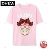 La Jefa Sugar Skull Apparel Mexican Dia De Los Muertos Dead Tops Tees Loose Gift Combed Soft Cotton Oneck Unisex Hip Hop Tshirt