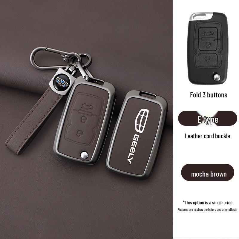 Geely E Model Leather Car Key Holder