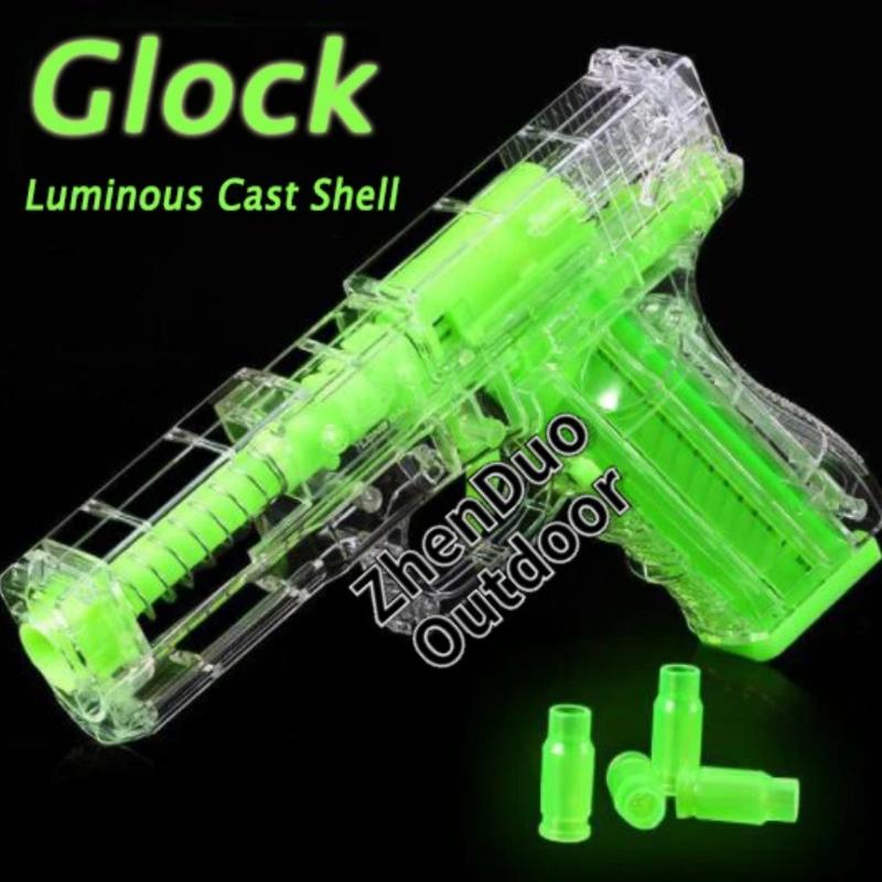 

Светящийся в темноте патрон Glock, выбрасывающий Nerf Gun