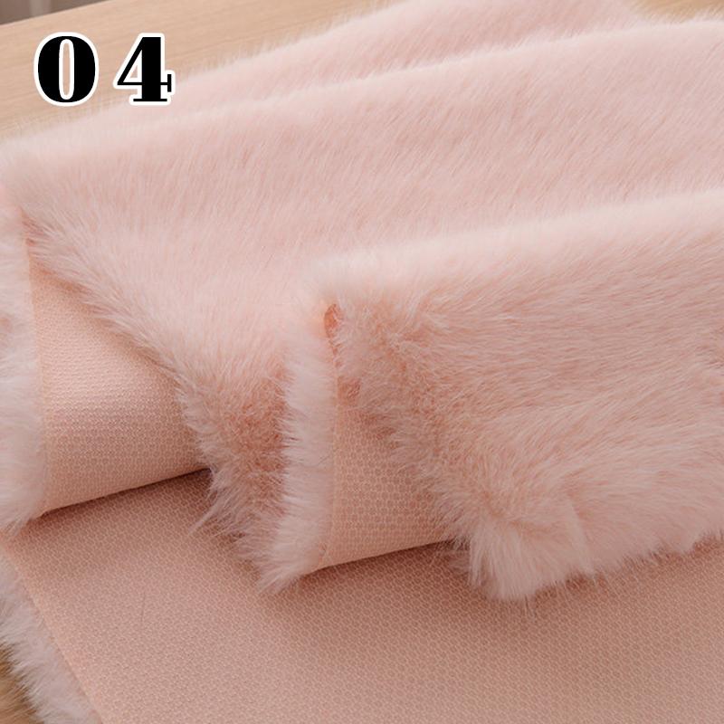 50*180cm Thicken High-end Simulation Fox Fur Fabric Fluffy Artificial Fur Fabric Diy Fur Clothing Fursuit Fur Collar Vest Scarf